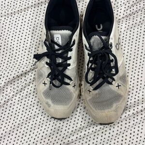 On Running White and Black Athletic Shoes size 8